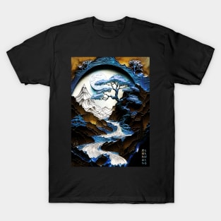 Japanese vintage landscape T-Shirt